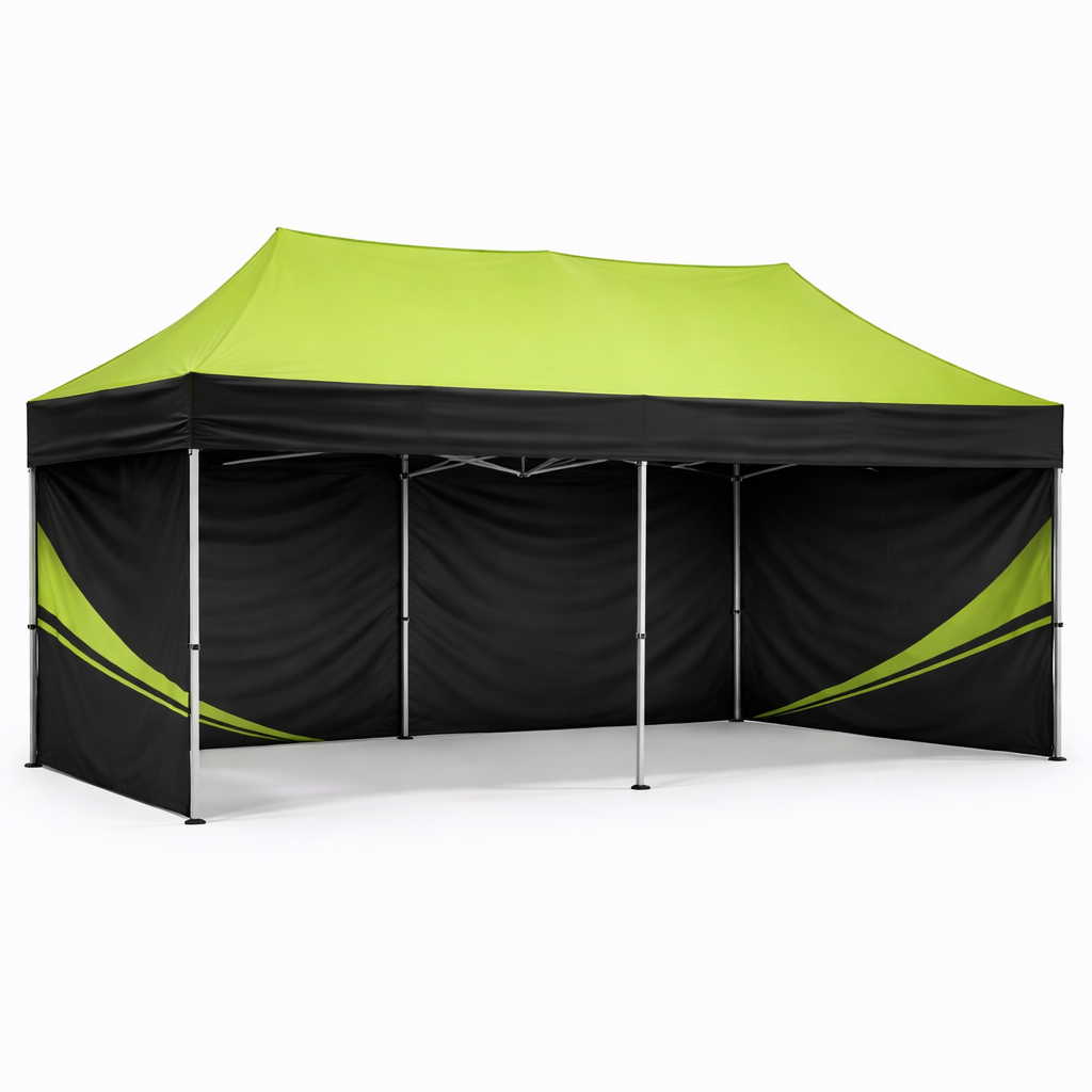 6x3 Custom Printed Gazebo Canopy & Walls – Design Your Own Event Tent | Gazebro