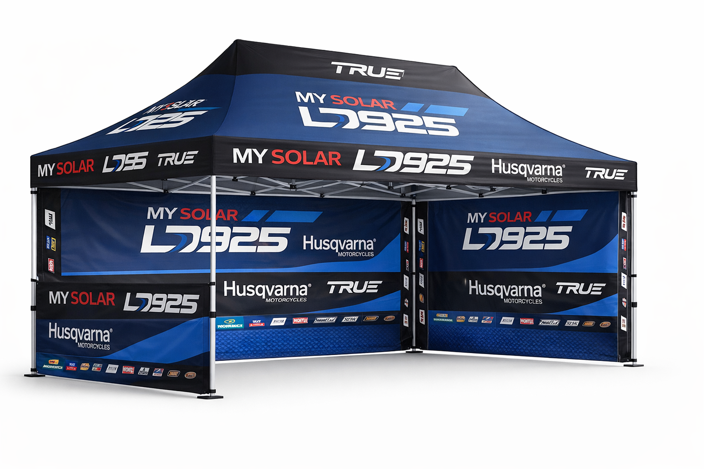 4.5x3 Custom Printed Gazebo Canopy & Walls – Design Your Own Event Tent | Gazebro