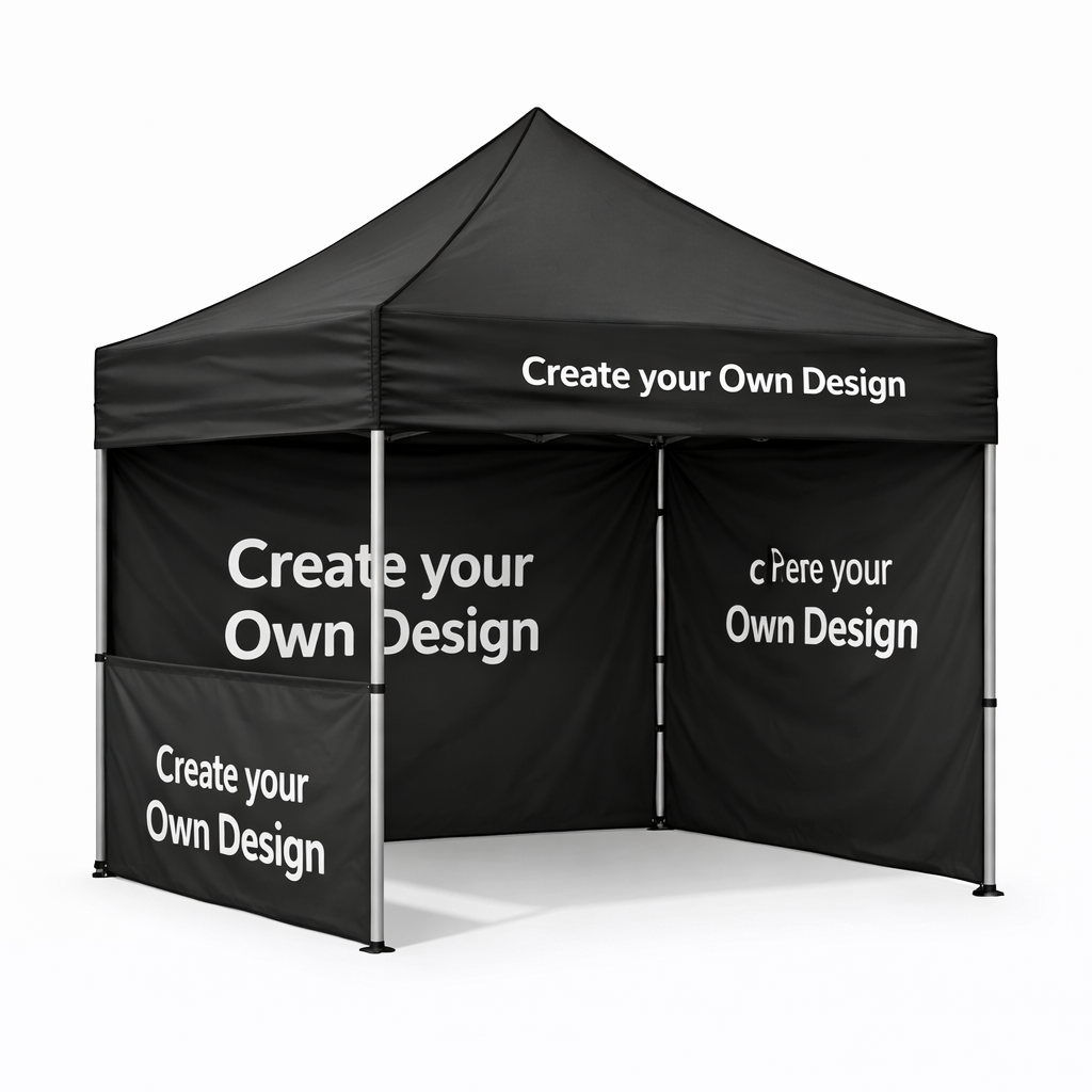 3x3 Custom Printed Gazebo Canopy – Design Your Own Event Tent | Gazebro