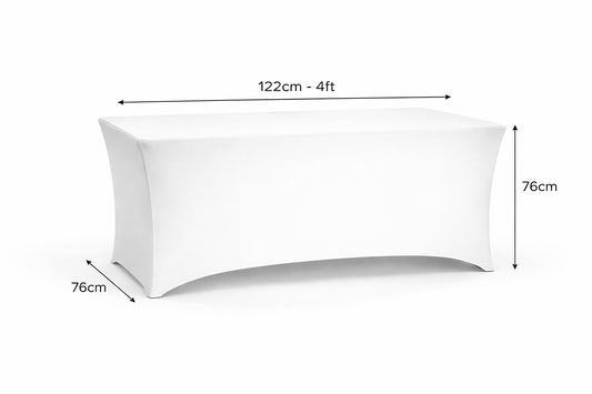 Custom Printed Stretch Table Cover  – Design Your Own Event Table Cover | Gazebro